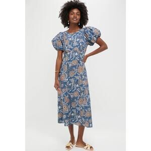 CLEOBELLA Magnolia Floral Print Leslie Midi Dress XL NWT Retail $288